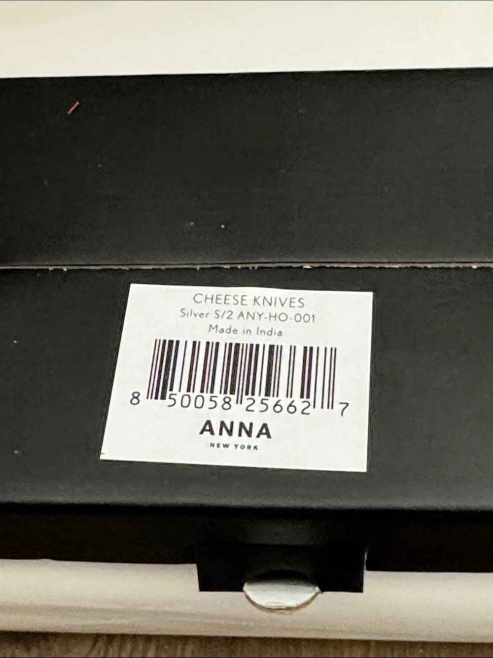 #243 ANNA Mother of Pearl Handle Cheese Knives - Set of 2 - NEW IN BOX